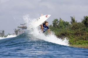 Alana Blanchard flying high