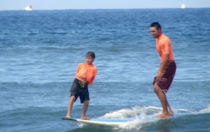 longboarding kid