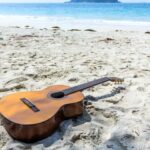 surf beach guitar