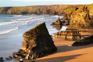 Bedruthan Steps Cornwall