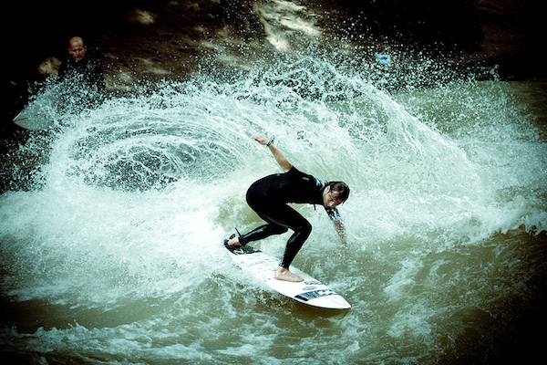 River wave warrior