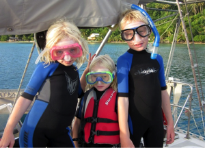 kids in wetsuits