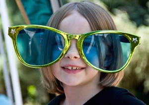 Big sunglasses