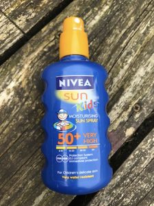 NIvea sunscreen