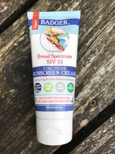 badger suncream