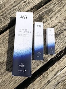 SETT surf suncare range
