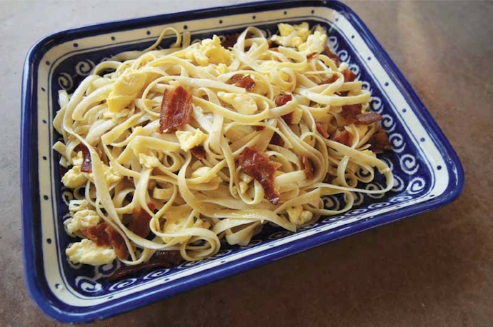 Pasta carbonara