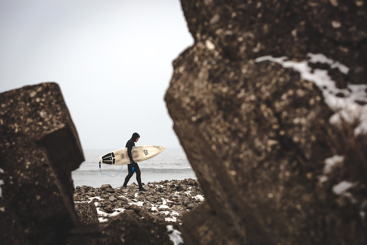 Surfer East Coast England