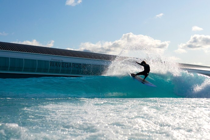 Surfer at The Wave, Bristol credit Image Cabin