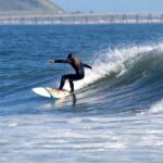 Rincon beach with Richfield pier small