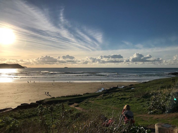 Polzeath incredible clouds