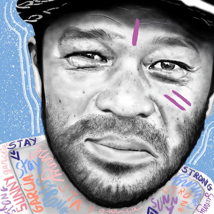 Sunny-Garcia-x-Fabi-Aguilar-surfer-portrait-illustration-1