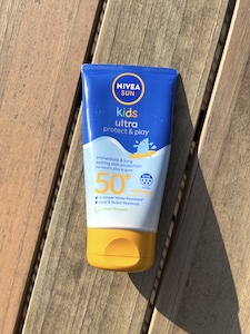 Nivea Kids Ultra sunscreen