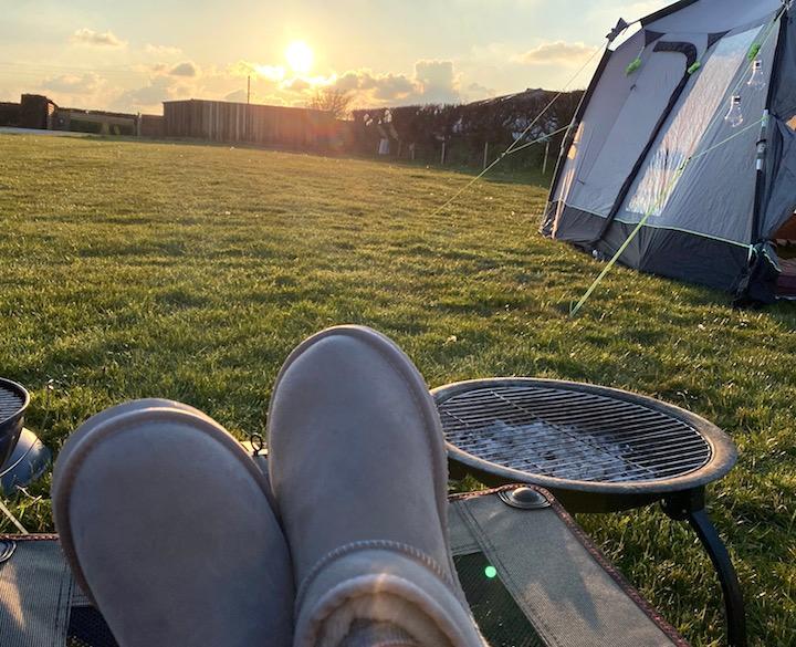 Carmen boots camping