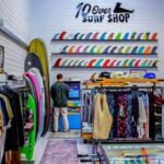 Inside of 10 Over Surf Shop